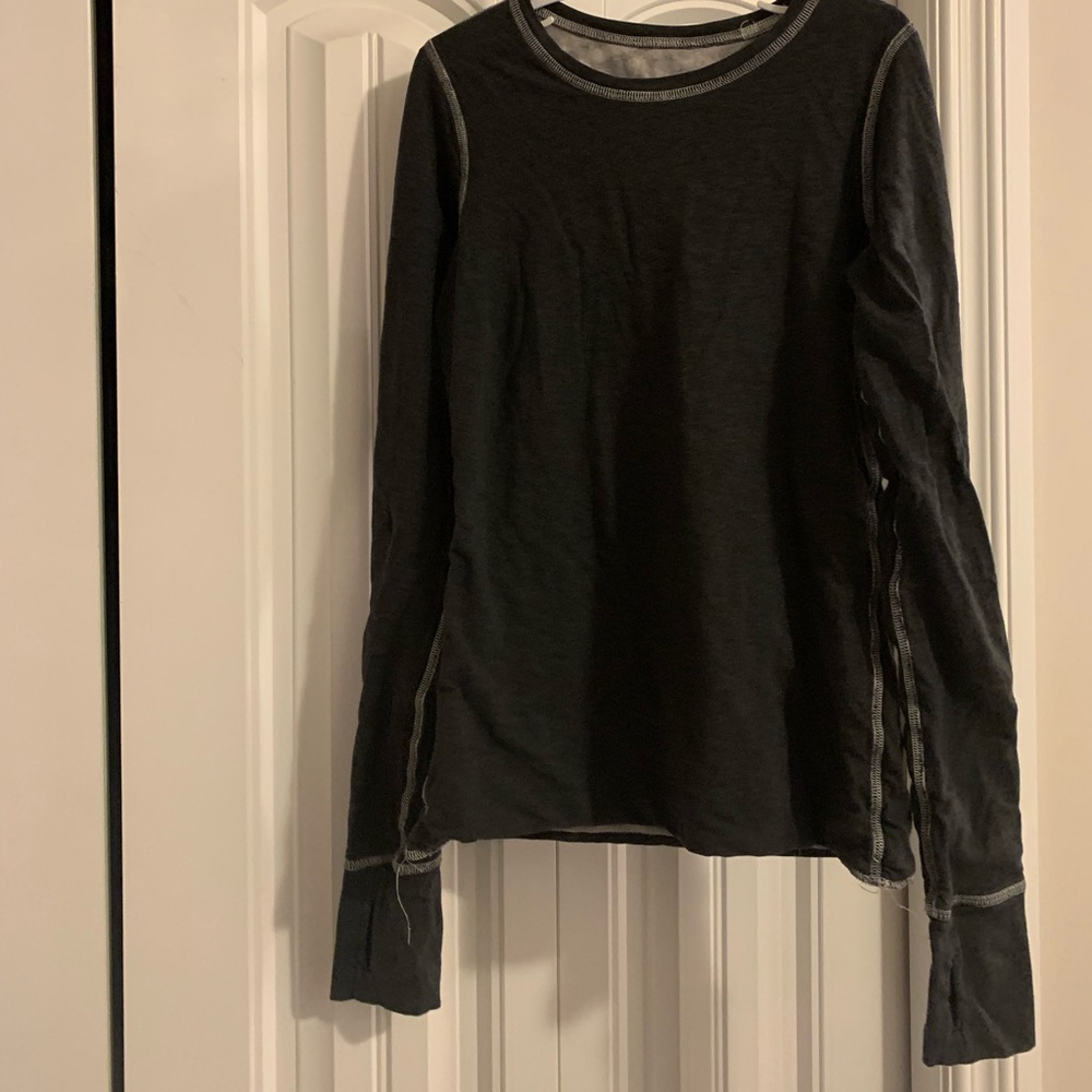 Size 12 girls Ivivva long sleeve top reversible